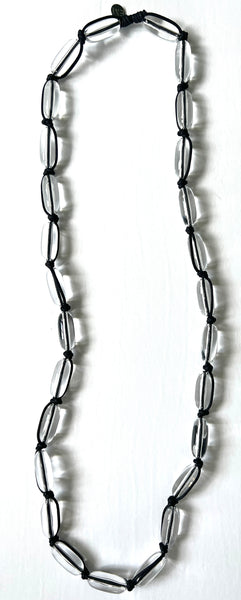 Water on Black Cord Midi