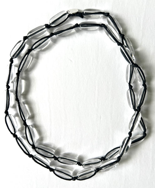 Water on Black Cord