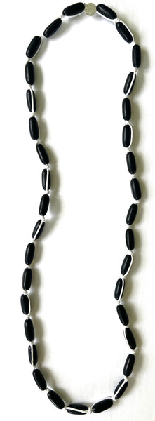 Coal Mini on White Cord