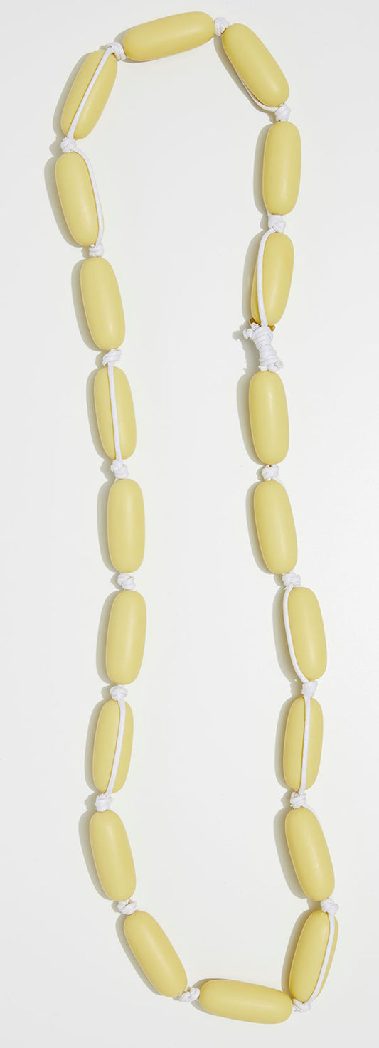 Evie Marques Original necklace Bowie on white cord