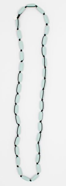 Evie Marques Mini necklace Cloud on black cord