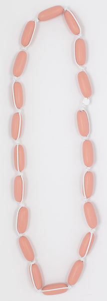 Evie Marques Endless Summer necklace Sunset on white cord