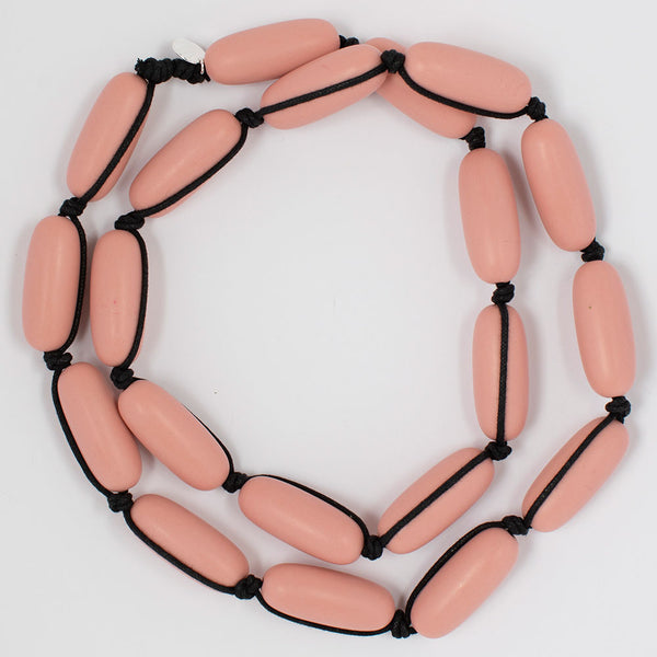 Evie Marques Original necklace Sunset on black cord