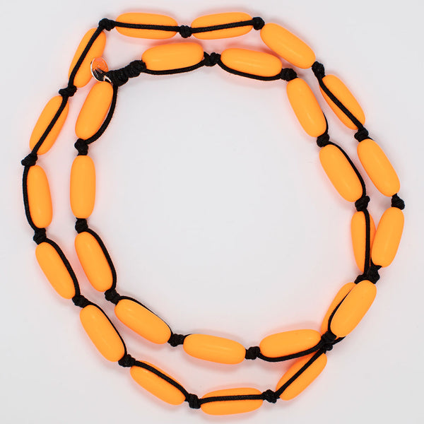 Evie Marques Midi necklace Pop on black cord