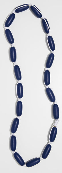 Evie Marques Endless Summer necklace Varsity on white cord