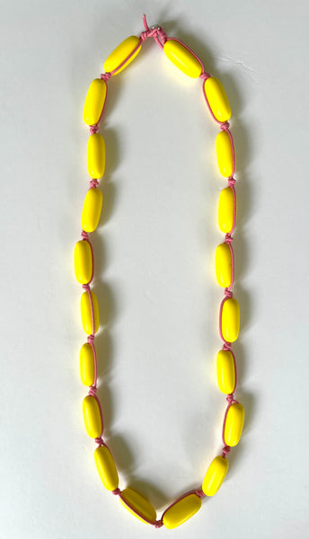 Lemon Drop - Canary and Pink