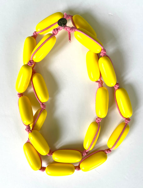 Lemon Drop - Canary and Pink