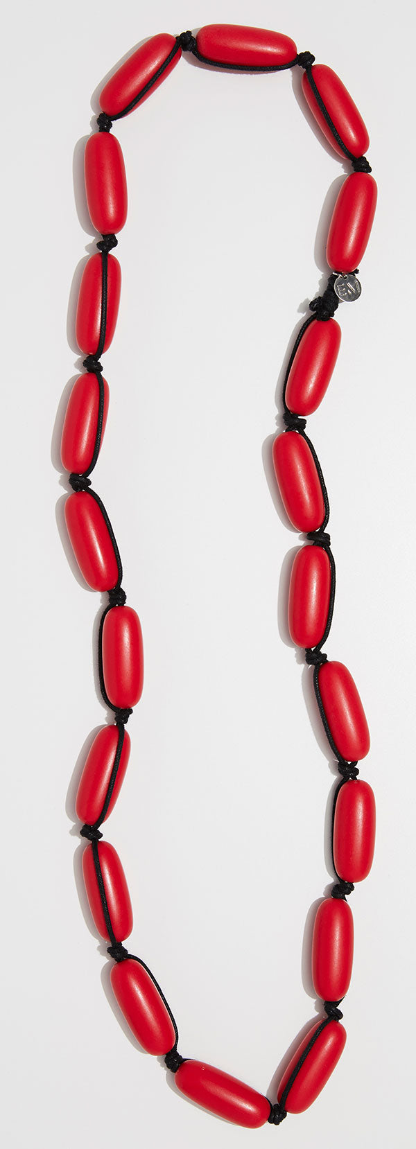 Evie Marques Original necklace Cherry Pie on black cord