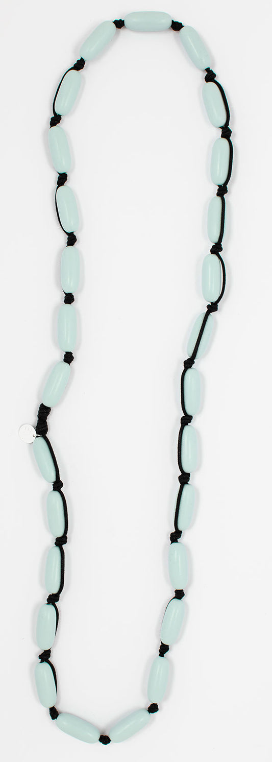 Evie Marques Midi necklace Cloud on black cord
