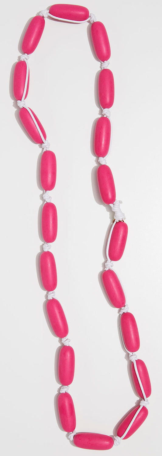 Evie Marques Endless Summer necklace Party on white cord