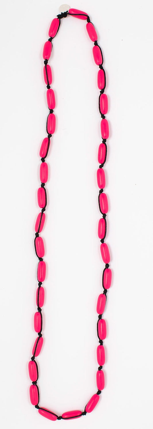Evie Marques Mini necklace Party on black cord
