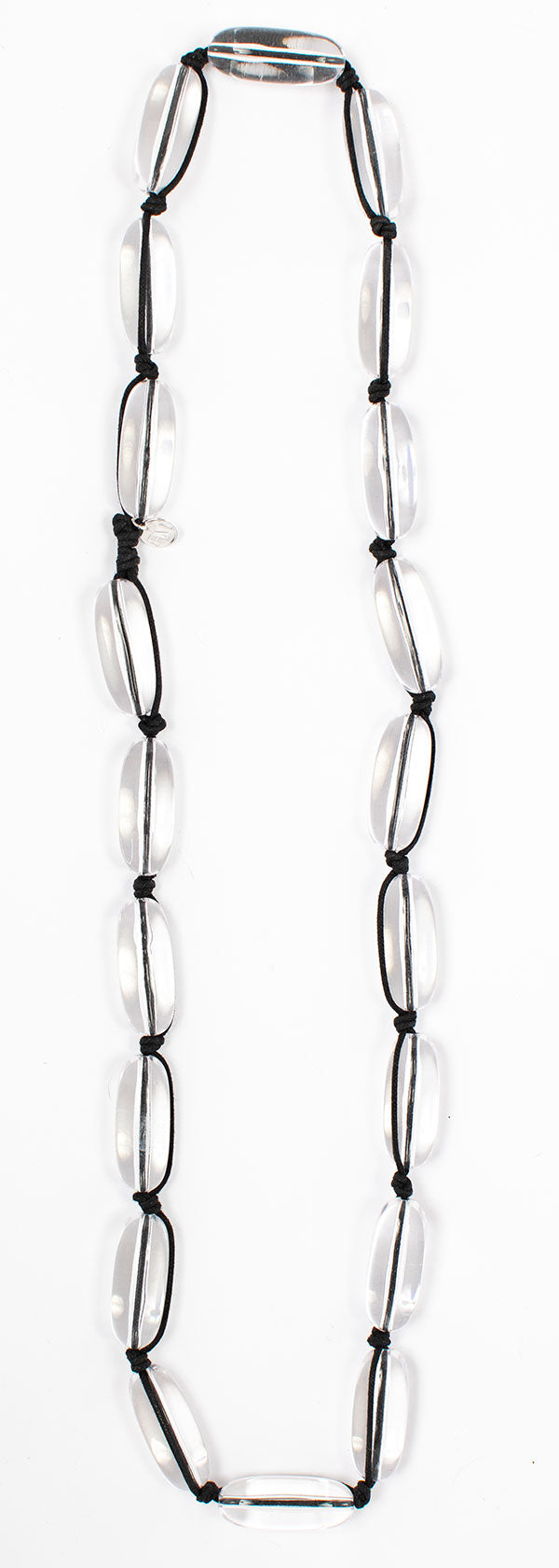 Evie Marques Original necklace Water on black cord
